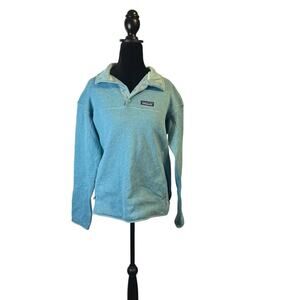 Patagonia Women’s Fleece Pullover Jacket Aqua Blue Size Medium M